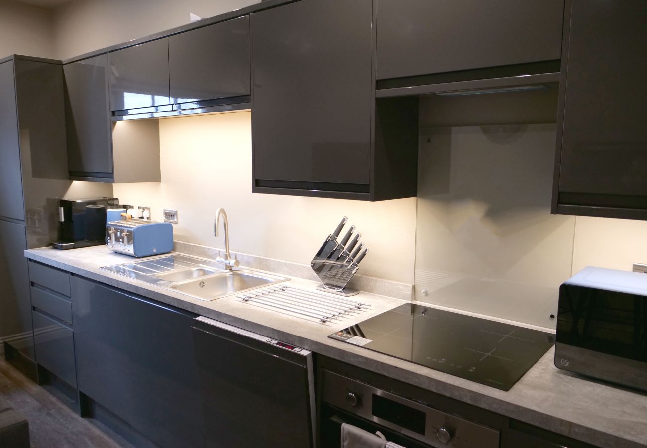 Ferienwohnung in Birmingham - ★ Silver Forge - Luxury One Bed with Office - Sofa Bed