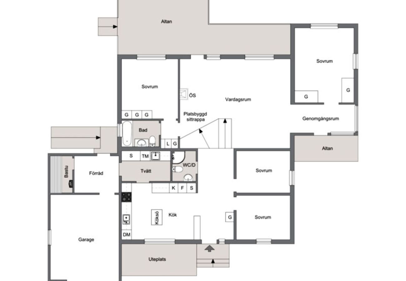 Ferienhaus in Frösön - Wunderschön gelegenes Haus mit kilometerweiter Aussicht auf Frösön | SE21011