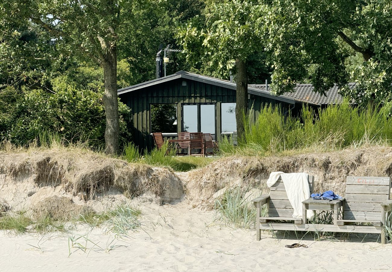 Ferienhaus in Beddingestrand - Ferienhaus am Strand mit Meerblick, Sauna und Privatsphäre in Beddingestrand | SE01061